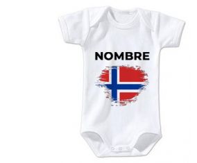 Bodies Baby Flag Brush Effect Bouvet Island con nombre