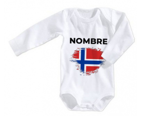 Bodies Baby Flag Brush Effect Bouvet Island con nombre