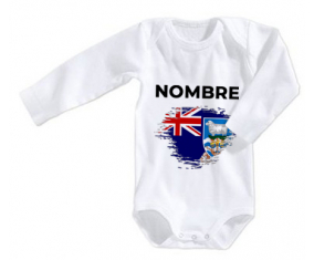 Bodies cepillo Baby Flag afectan a las Islas Malvinas con nombre