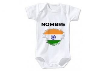 Bodies baby flag india efecto cepillo con nombre