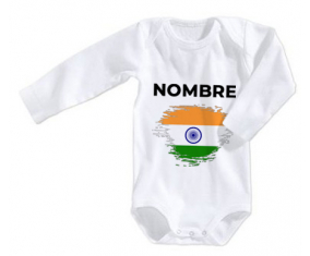 Bodies baby flag india efecto cepillo con nombre