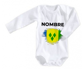 Bodies Baby Flag Brush Effect St. Vincent and the Grenadines con nombre