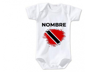 Bodies baby flag brush effect Trinidad y Tobago con nombre