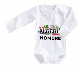 Bodies bebé argelia diseño con nombre