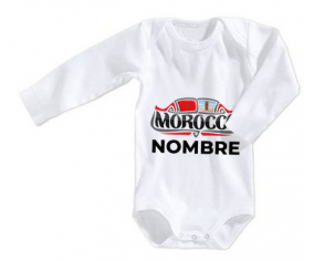 Bodies bebé marruecos diseño con nombre