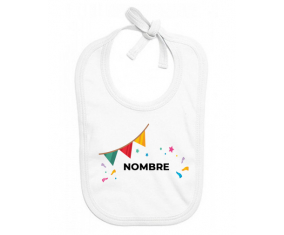 Garland - nombre: Babero para bebé