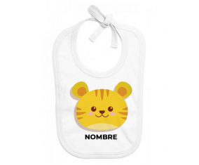 Tiger style 3 - nombre: Babero para bebé