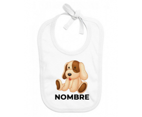 Juguetes de juguete Cachorro con nombre: Babero para bebé