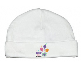 Hora de la fiesta de cumpleaños - nombre: Gorro para Bebé