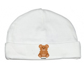 Oso - nombre: Gorro para Bebé