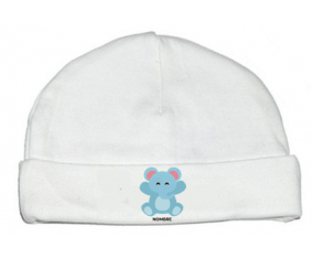Estilo elefante 4 - nombre: Gorro para Bebé