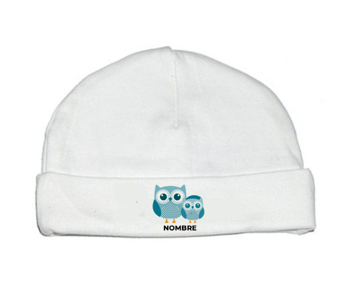 3 búhos - nombre: Gorro para Bebé