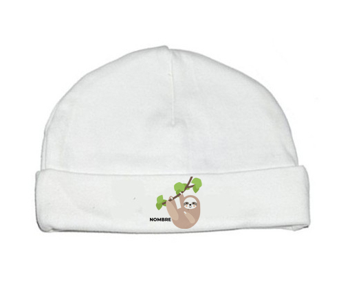 Estilo árbol perezoso 1 - nombre: Gorro para Bebé