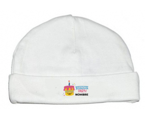 Estilo de fiesta de cumpleaños 2 - nombre: Gorro para Bebé
