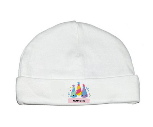 Estilo de fiesta de cumpleaños 3 - nombre: Gorro para Bebé