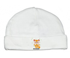 Fox style 1 - nombre: Gorro para Bebé