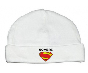 Superman - nombre: Gorro para Bebé