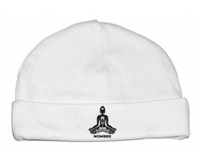 Estilo de meditación Bouddah 2 - nombre: Gorro para Bebé