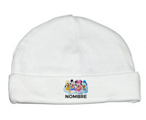 Disney Mickey Donald más bien y bingo diseño 3 con nombre: Gorro para Bebé