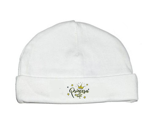 Yellow Crown Star Princess diseño-1: Gorro para Bebé