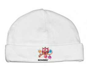 Divertidos animales búho con nombre: Gorro para Bebé