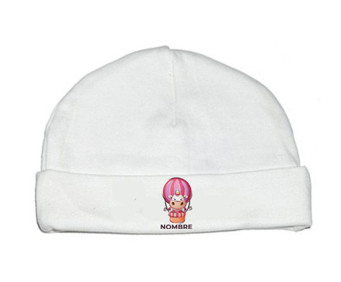 Funny Animals Vaca con nombre: Gorro para Bebé