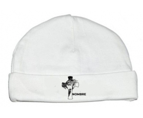 Diseño de Jesucristo-3 con nombre: Gorro para Bebé