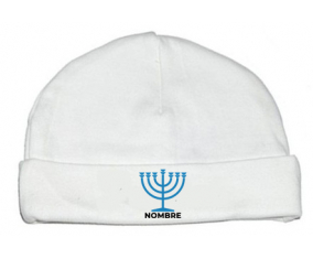 Judaísmo: Menorah: Gorro para Bebé