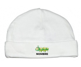 Juguetes de juguete Chenille con nombre: Gorro para Bebé