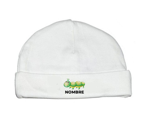 Juguetes de juguete Chenille con nombre: Gorro para Bebé