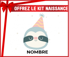 Kit para el nacimiento : cumpleaños perezoso - Nombre