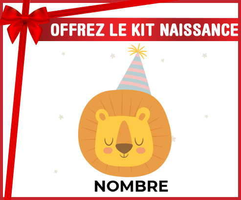 Kit para el nacimiento : Cumpleaños del León - Nombre