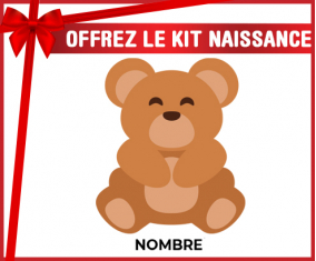 Kit para el nacimiento : oso - nombre
