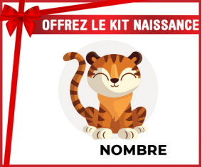 Kit para el nacimiento : Tiger style 1 - nombre