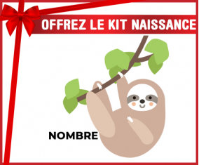 Kit para el nacimiento : Estilo árbol perezoso 1 - Nombre