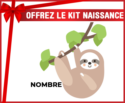 Kit para el nacimiento : Estilo árbol perezoso 1 - Nombre