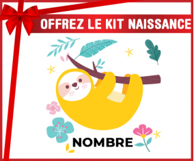 Kit para el nacimiento : Estilo árbol perezoso 2 - Nombre