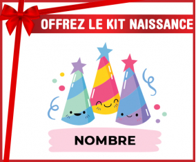 Kit para el nacimiento : estilo fiesta de cumpleaños 3 - nombre