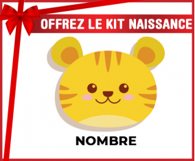 Kit para el nacimiento : Tiger style 3 - nombre