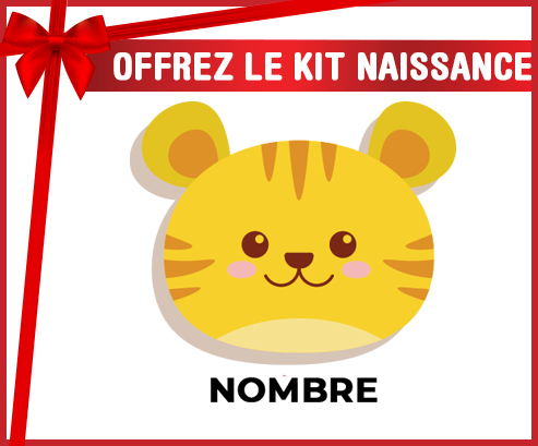 Kit para el nacimiento : Tiger style 3 - nombre