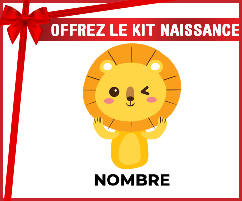 Kit para el nacimiento : Lion style 4 - nombre