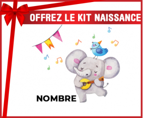 Kit para el nacimiento : fiesta elefante - nombre