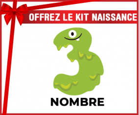 Kit para el nacimiento : estilo de tres años 1 - nombre