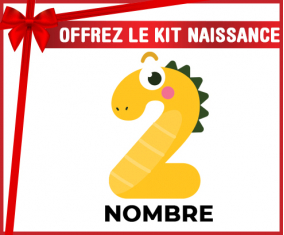 Kit para el nacimiento : estilo de dos años 3 - nombre