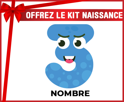 Kit para el nacimiento : estilo de tres años 3 - nombre