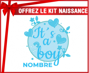 Kit para el nacimiento : Es un niño - nombre