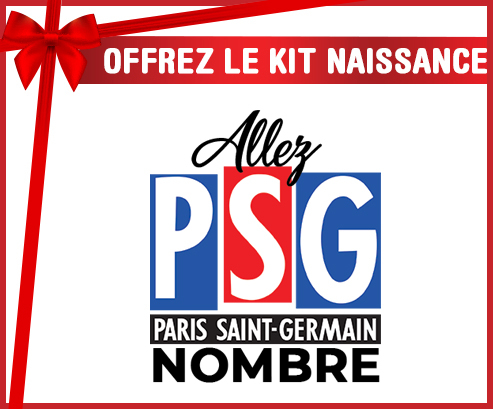 Kit para el nacimiento : Allez Paris saint-germain + nombre