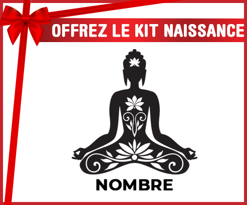 Kit para el nacimiento : estilo de meditación Bouddah 2 - nombre