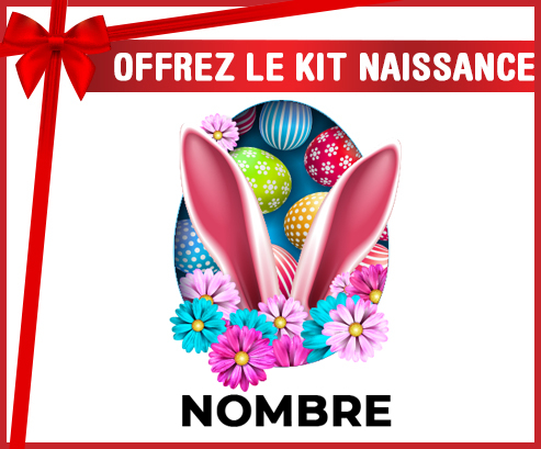 Kit para el nacimiento : Diseño-13 Huevo de Pascua con Nombre