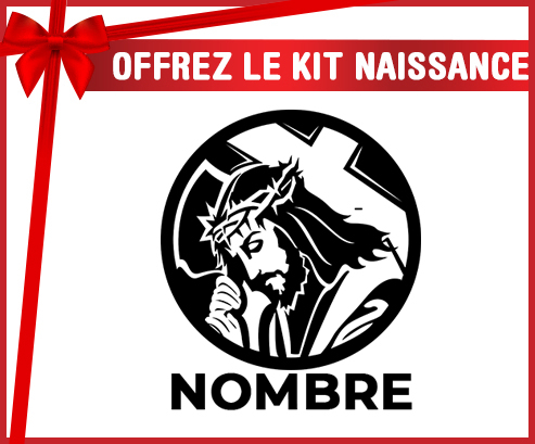 Kit para el nacimiento : Diseño de Jesucristo-2 con nombre